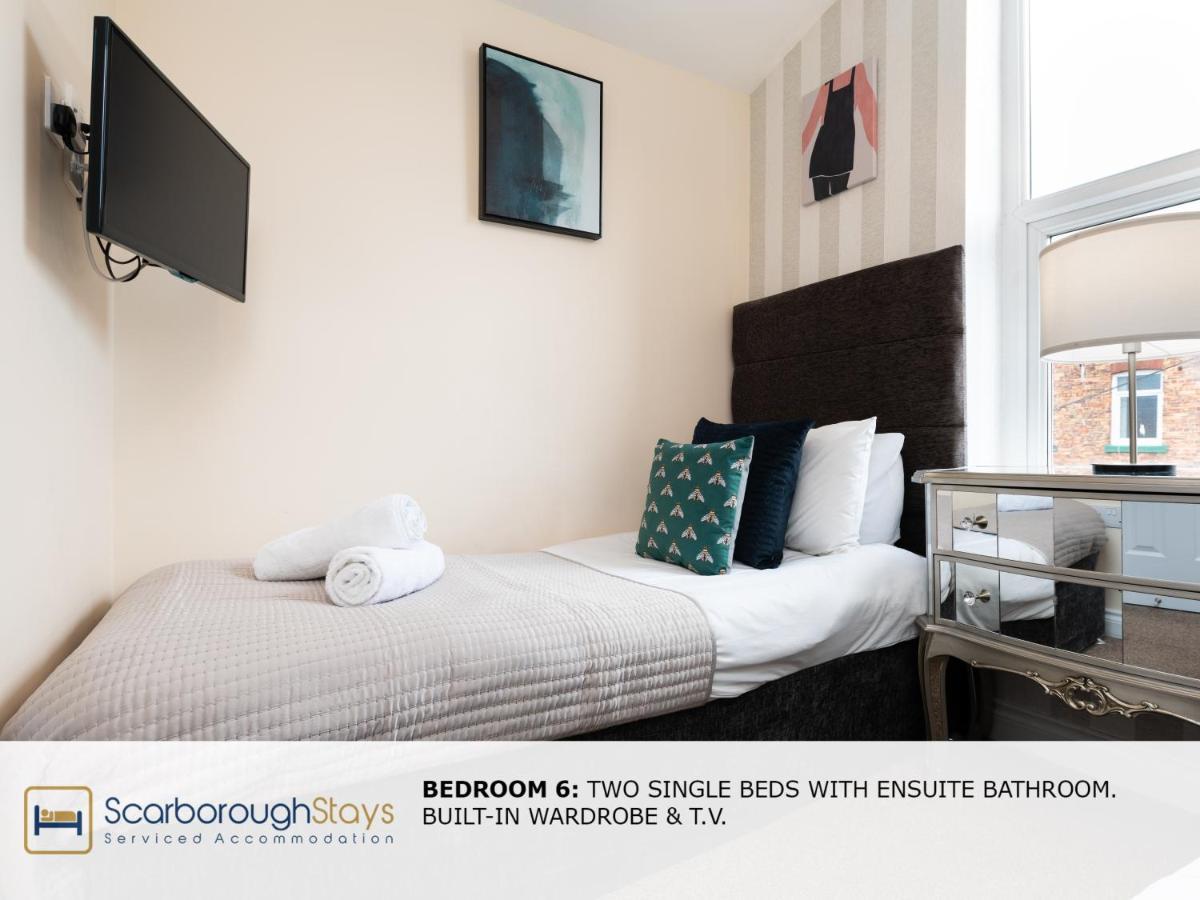 Scarborough Stays - Luxury Townhouse Ideal For Large Groups - Hot Tub Exterior foto