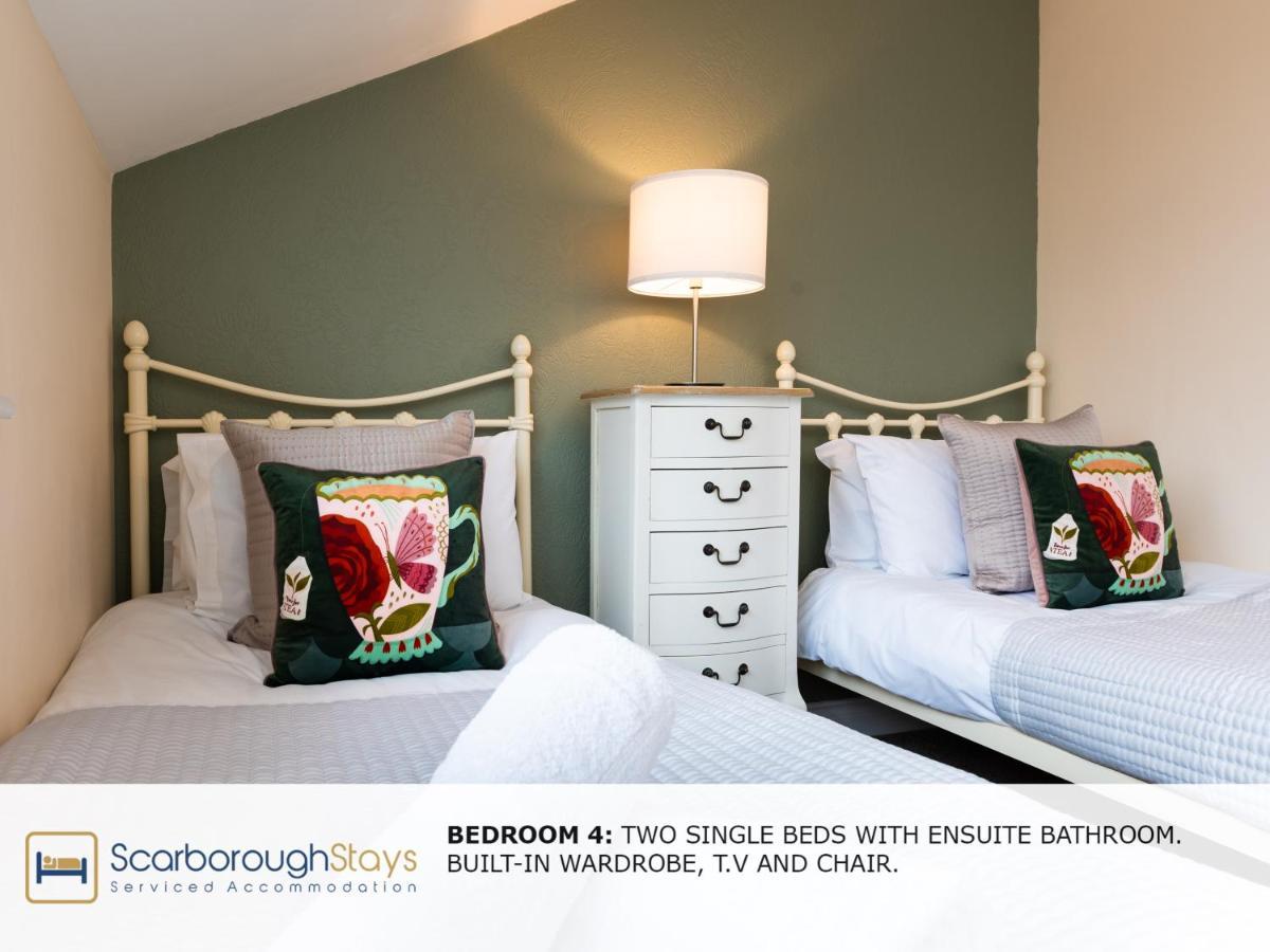 Scarborough Stays - Luxury Townhouse Ideal For Large Groups - Hot Tub Exterior foto