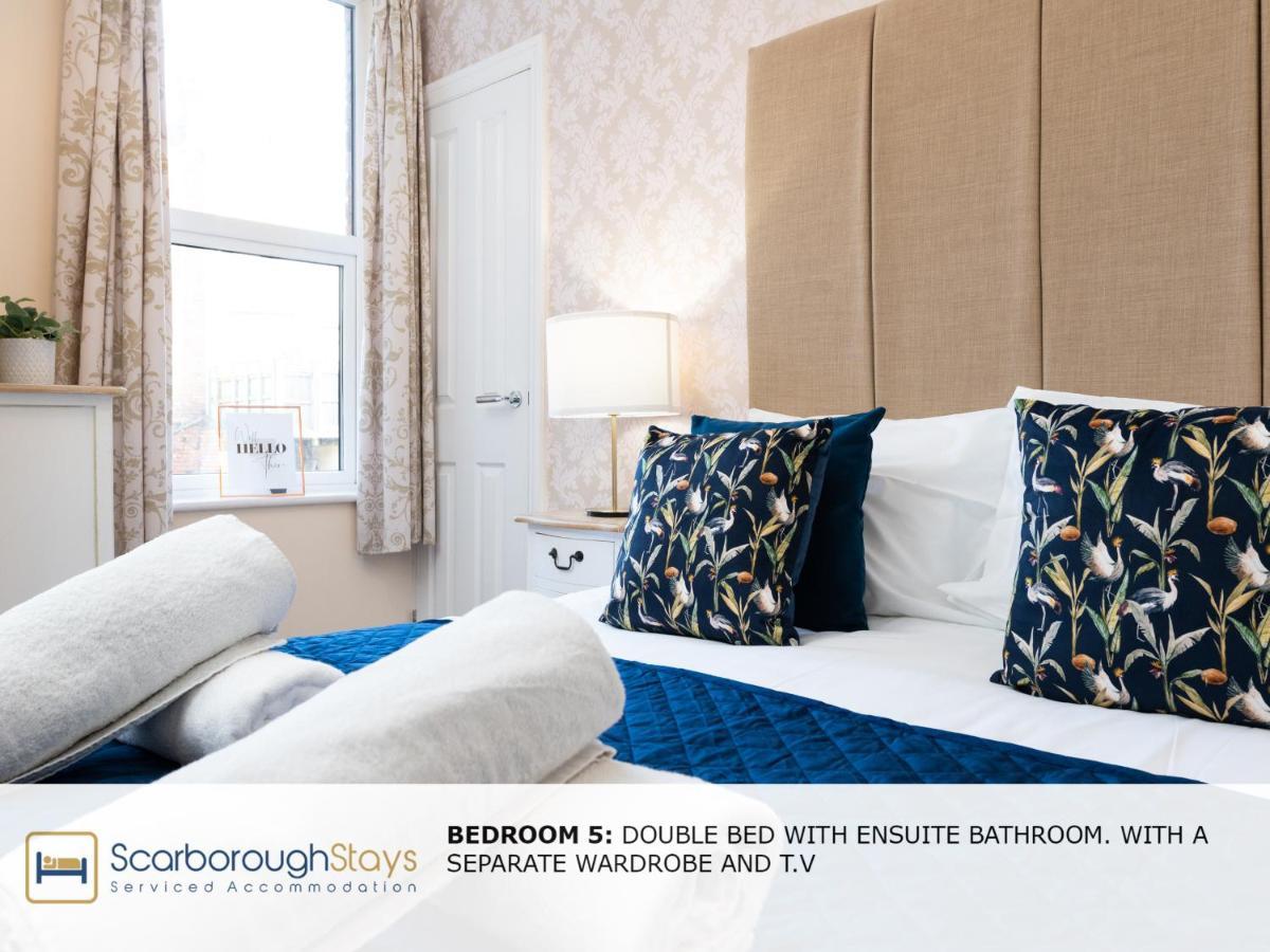 Scarborough Stays - Luxury Townhouse Ideal For Large Groups - Hot Tub Exterior foto