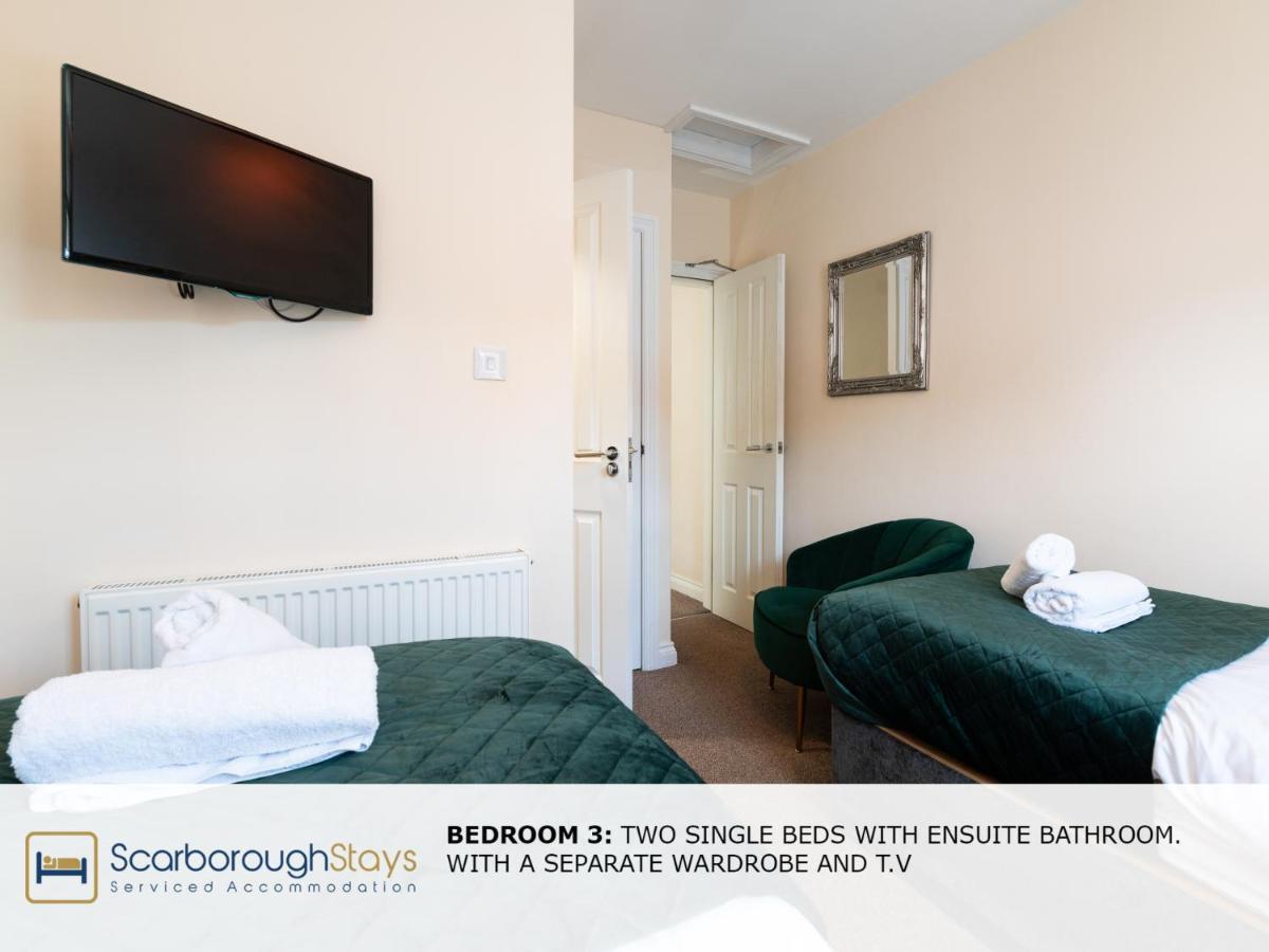Scarborough Stays - Luxury Townhouse Ideal For Large Groups - Hot Tub Exterior foto