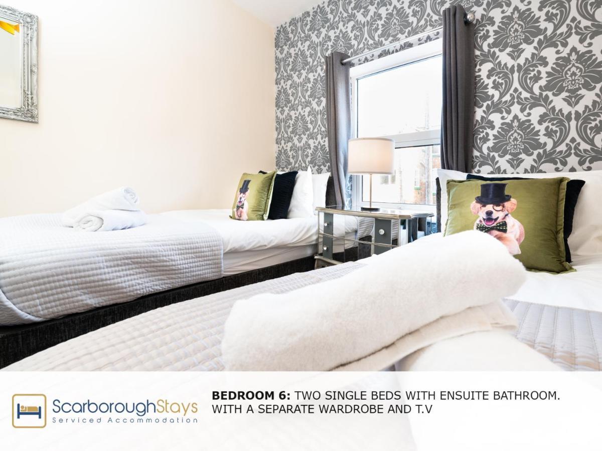 Scarborough Stays - Luxury Townhouse Ideal For Large Groups - Hot Tub Exterior foto