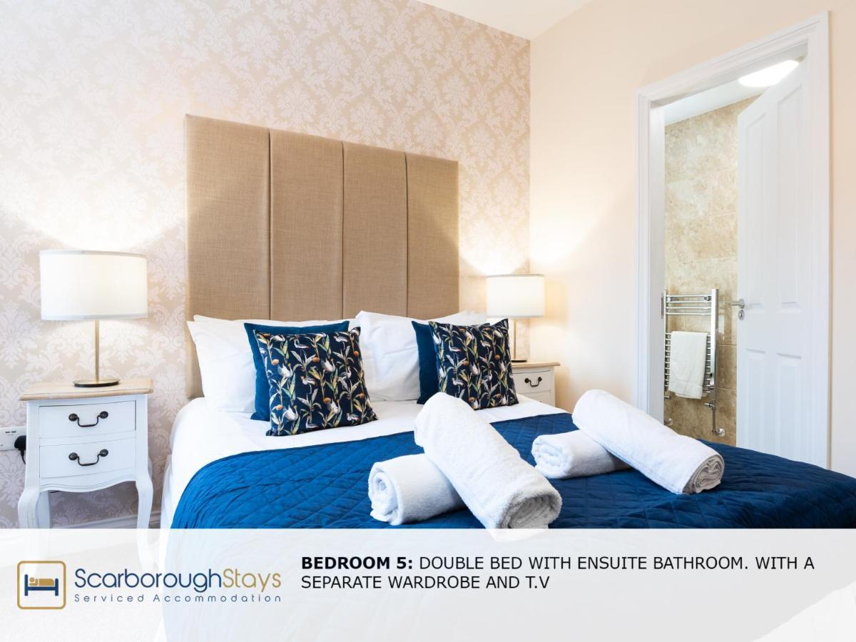 Scarborough Stays - Luxury Townhouse Ideal For Large Groups - Hot Tub Exterior foto